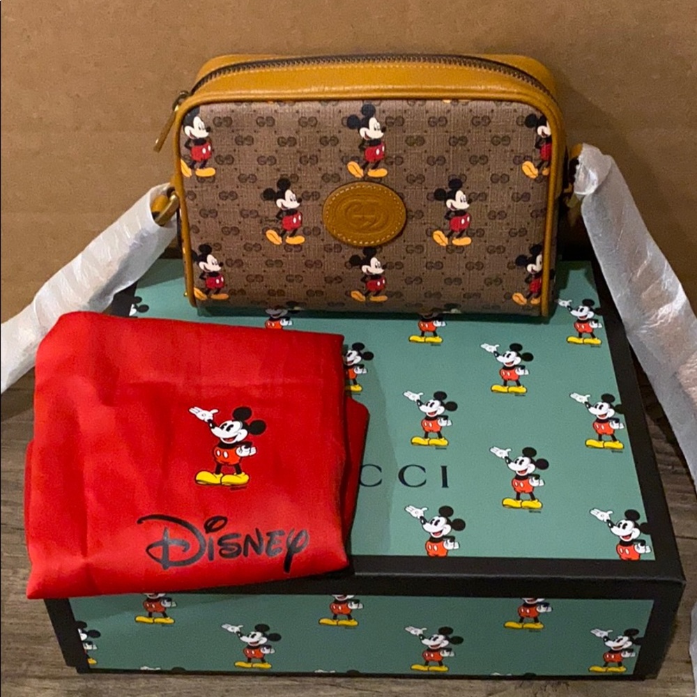 Mickey Multicolor Disney X Gucci Shoulder Bag